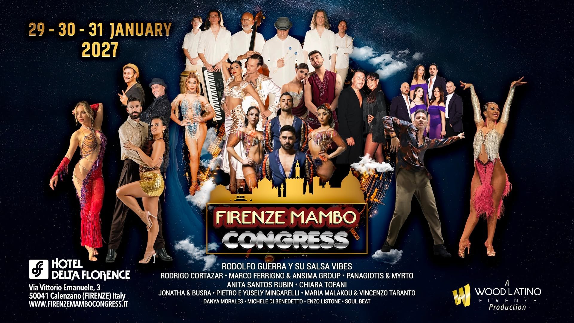 FIRENZE MAMBO CONGRESS 2027 Flyer