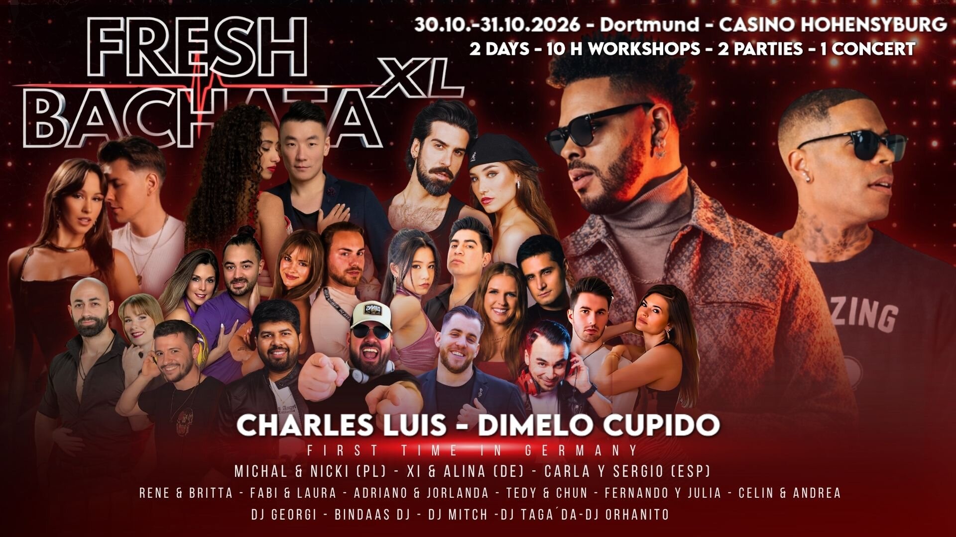 🔥 FRESH BACHATA XL - CHARLES LUIS LIVE 🔥 Flyer