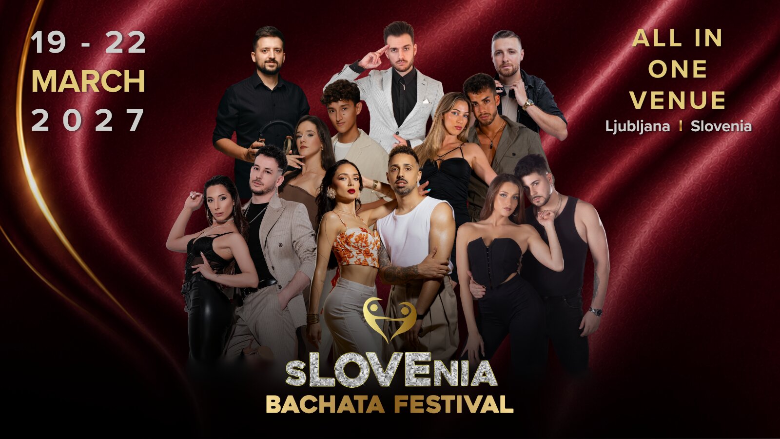 SLOVENIA BACHATA FESTIVAL 2027 Flyer