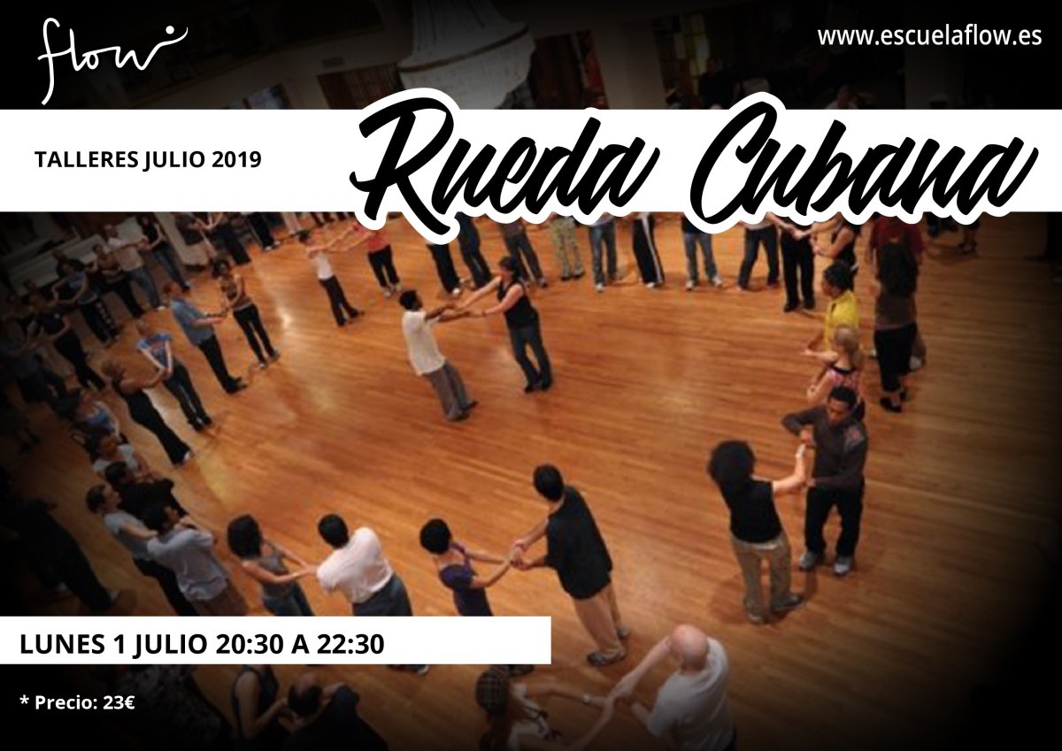 Taller de Rueda Cubana en Flow (Madrid)