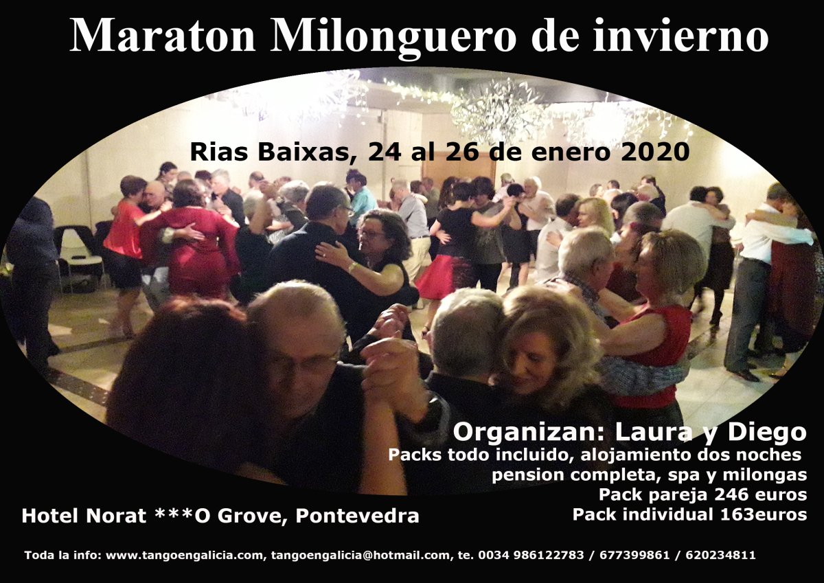 Rias Baixas Winter Milonguero Marathon - January 2020
