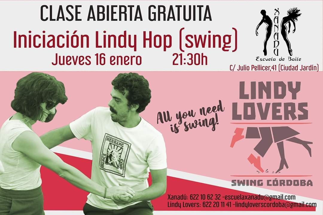 Free Lindy Hop Class in Córdoba - Thursday 16 January 2020