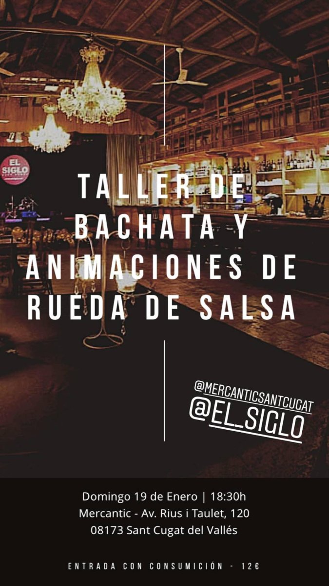 Bachata Workshop and Rueda de Salsa Animations - January 19, 2020