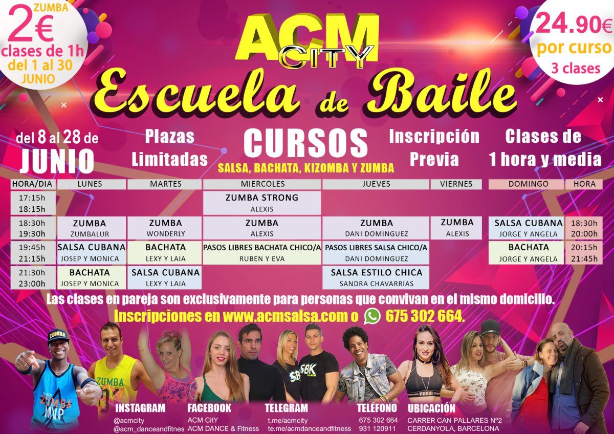 CLASES EN ACM CITY