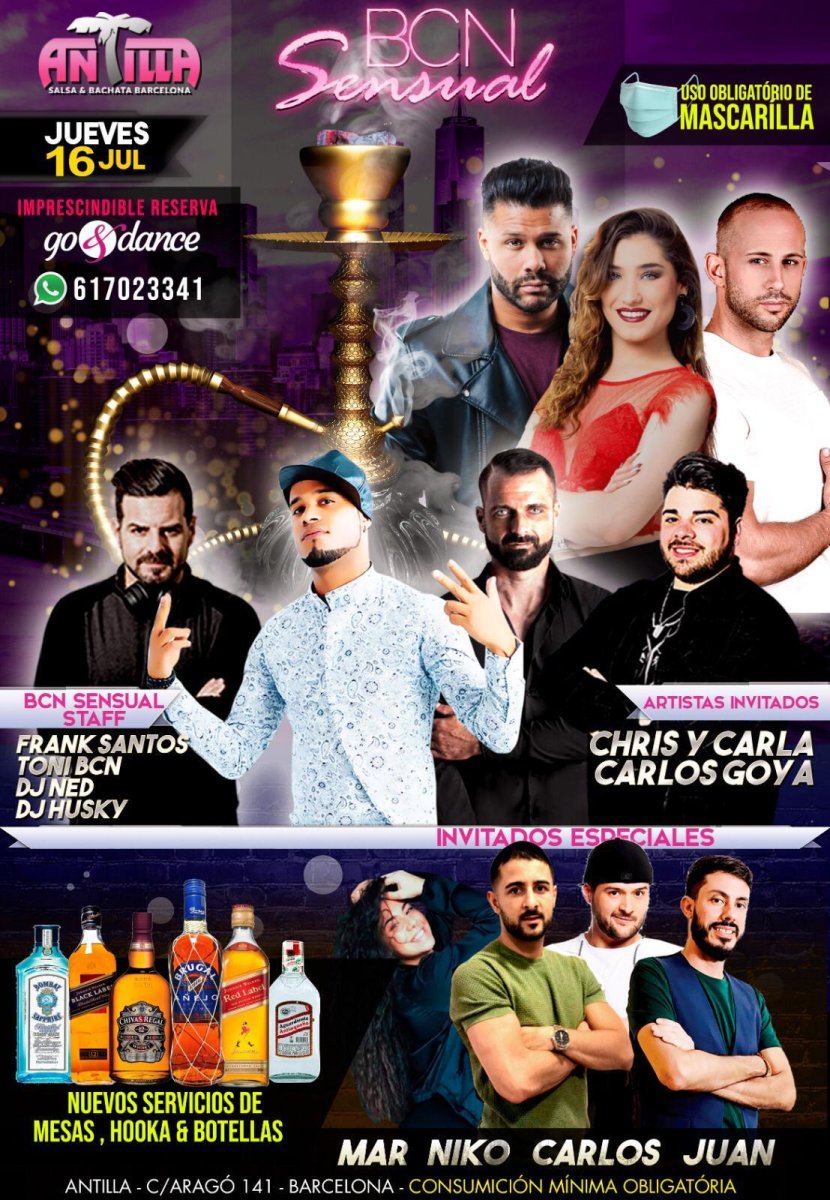 Antilla Barcelona Thursday 16 July 2020