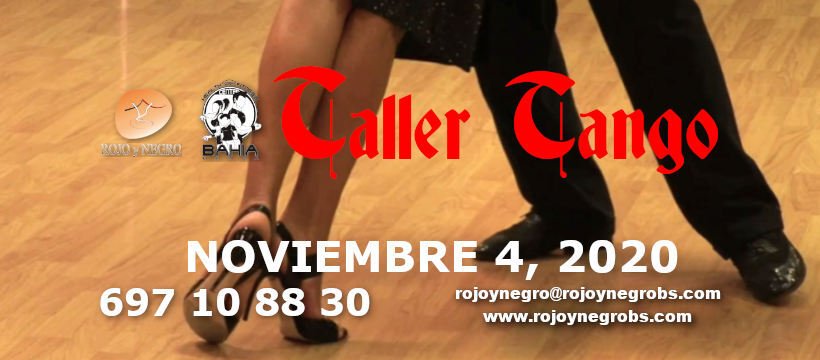 FREE Tango Workshop Beginner Level - 4 November 2020
