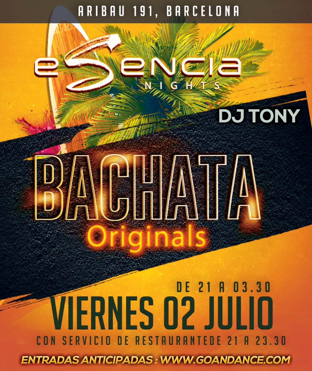 Bachata Originals Barcelona - Friday 02 July