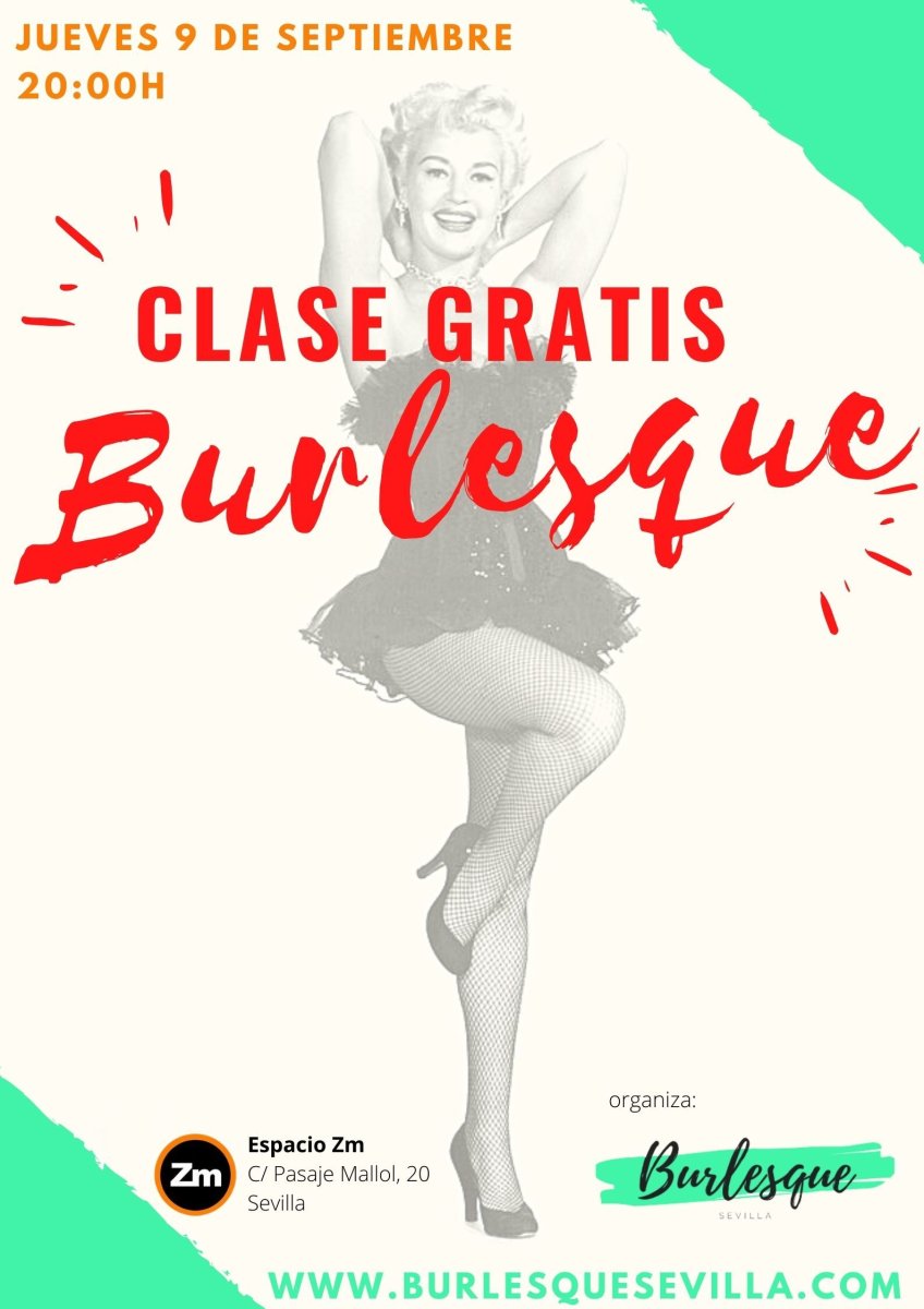 Clase gratis de Burlesque
