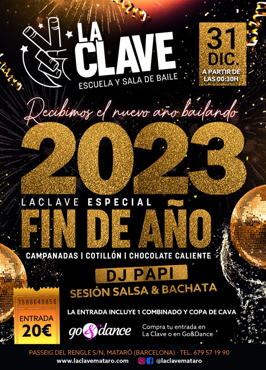 New Year's Eve 2023 in La Clave