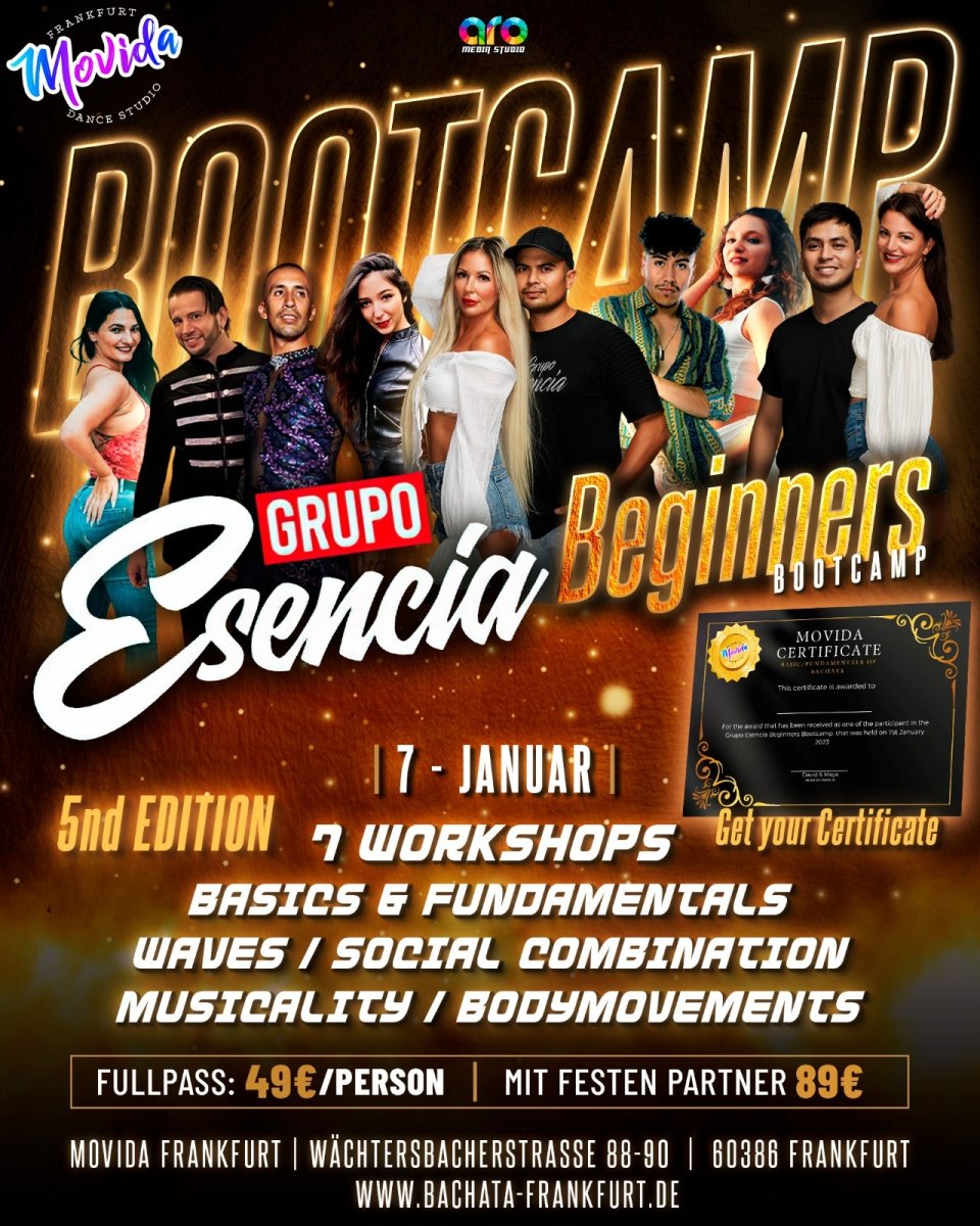 Bachata Beginners Bootcamp