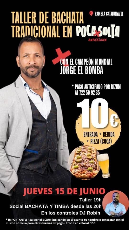 Bachatimba, workshop + latin party + Ford + drinks