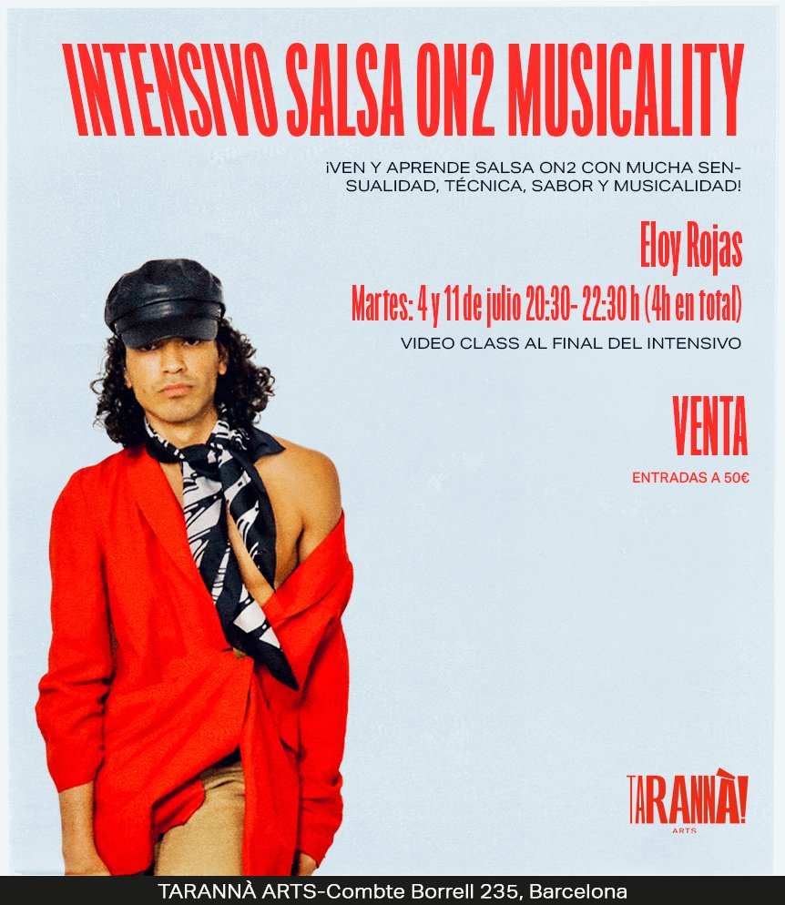 Intensivos Julio Tarannà Arts 