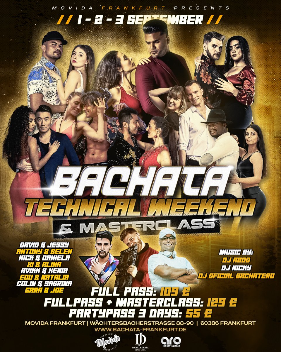 Bachata technical Weekend