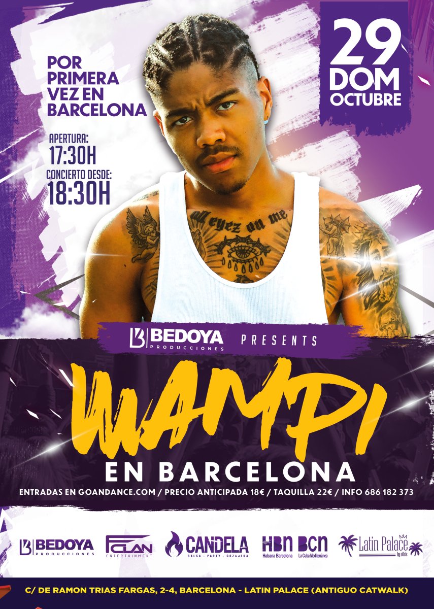 WAMPI concierto en BARCELONA