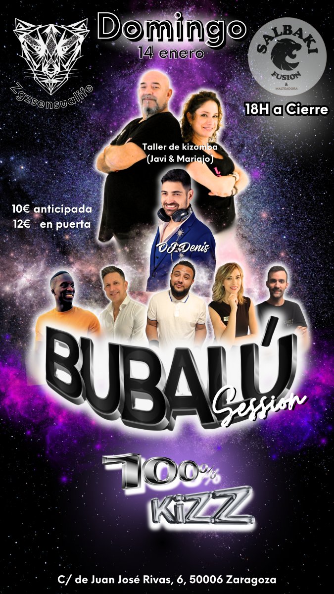 Bubalú Sessiòn (Full Kizomba)