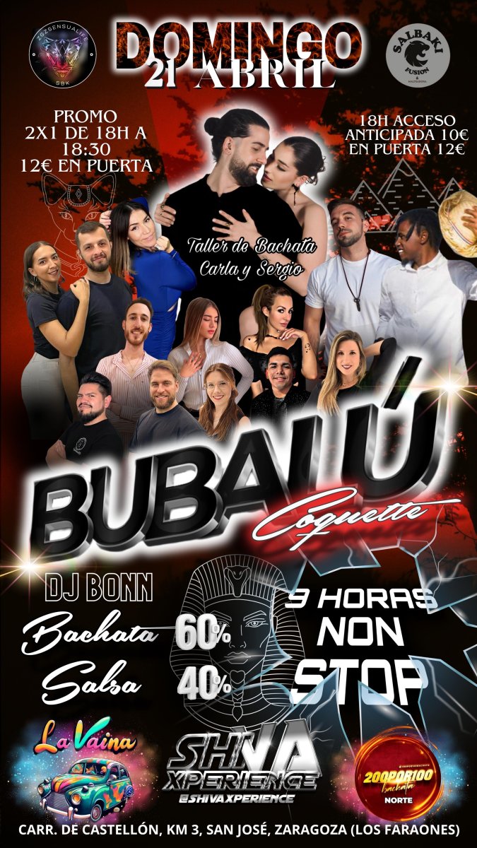 Bubalú COQUETTE FARAONES