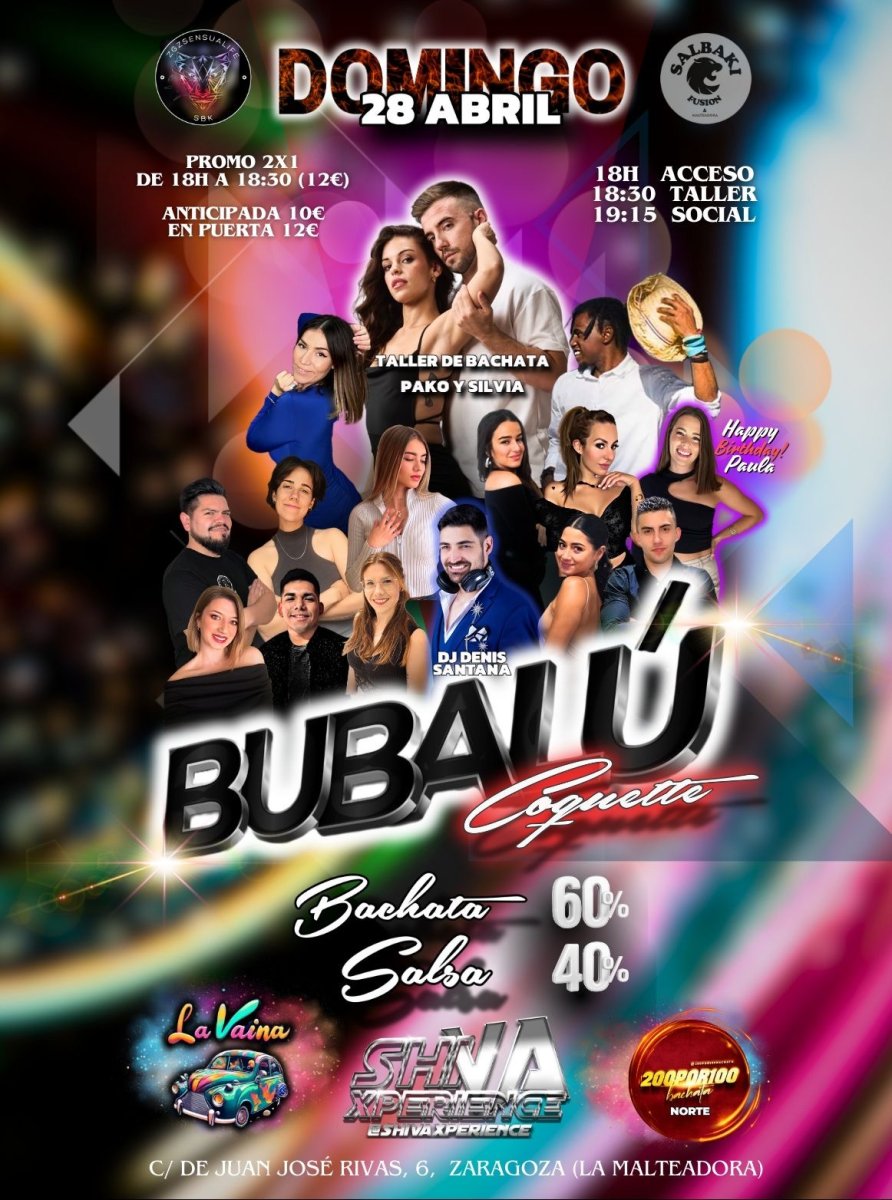 Domingo de BUBALÚ COQUETTE 
