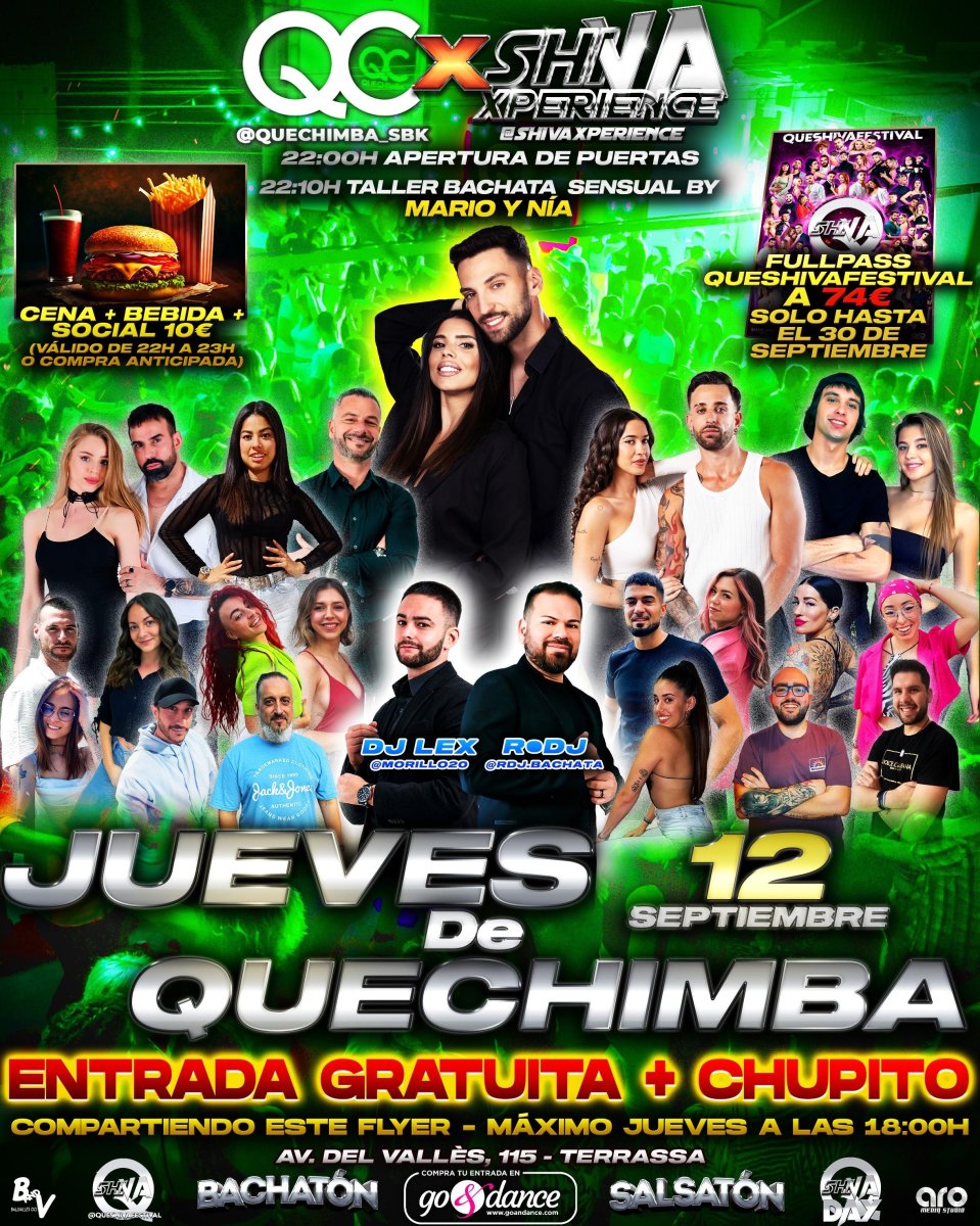 ?? JUEVES DE QUECHIMBA ?? 12 DE SEPTIEMBRE ??