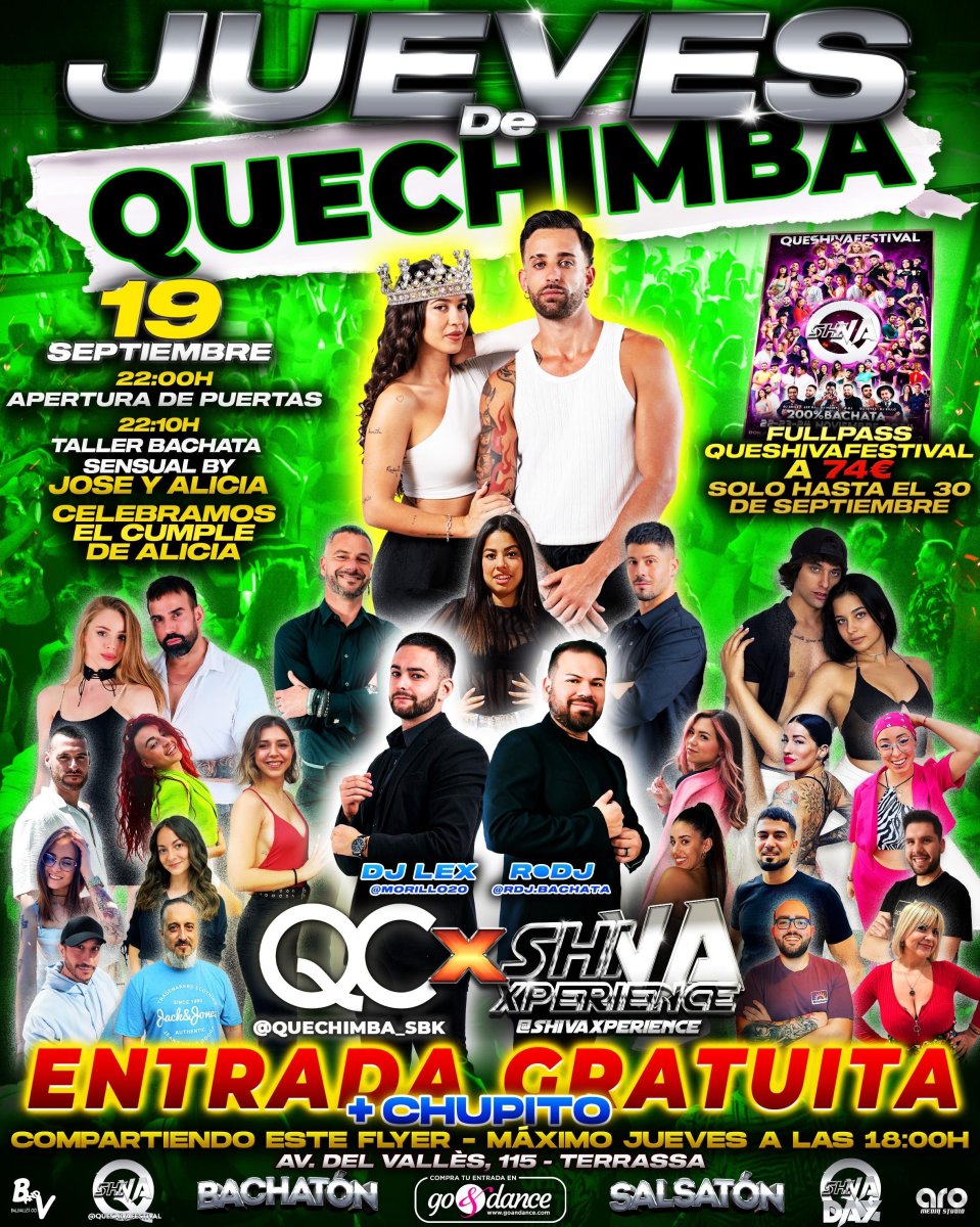 ?? JUEVES DE QUECHIMBA ?? 19 DE SEPTIEMBRE ??