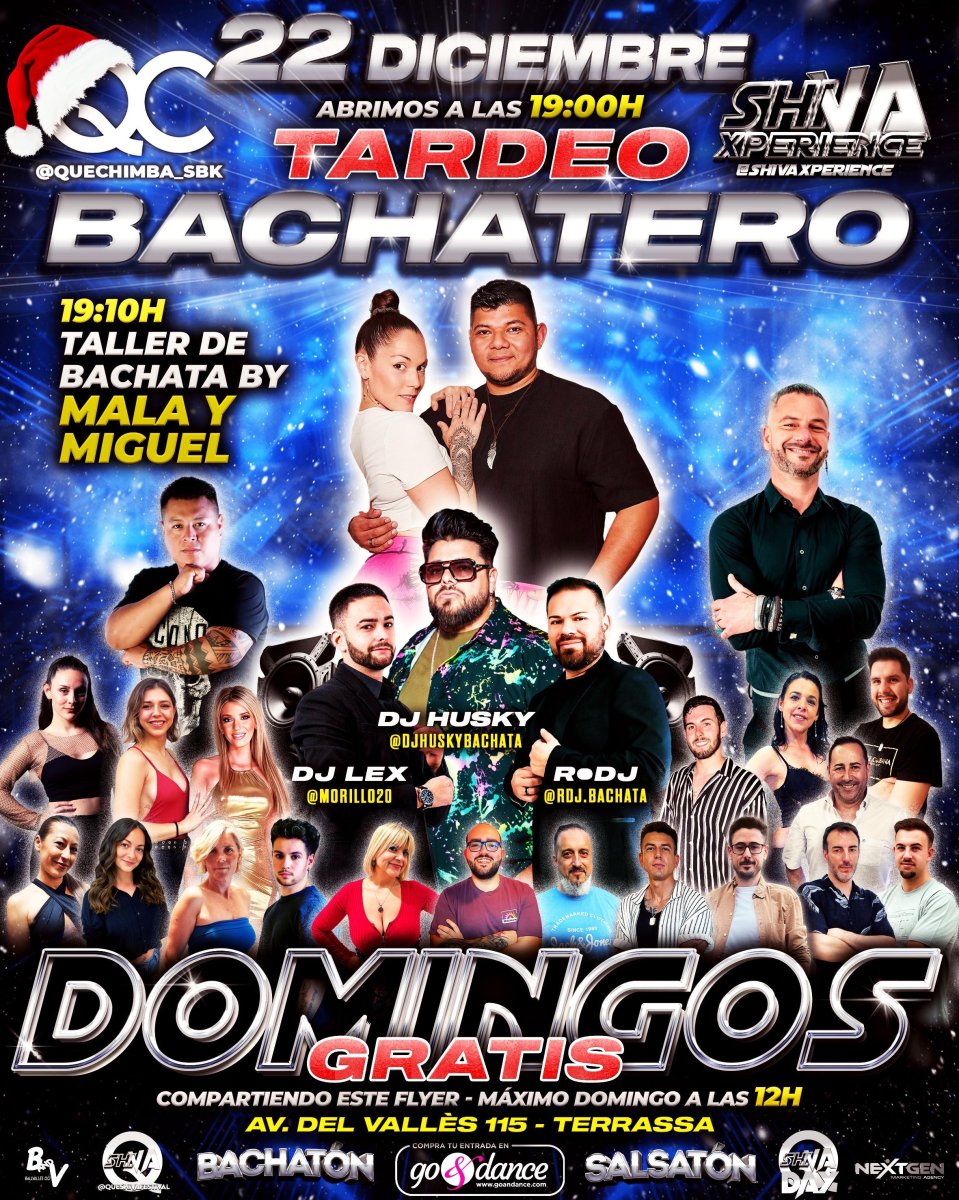 ?? TODOS LOS DOMINGOS TARDEO BACHATERO ??