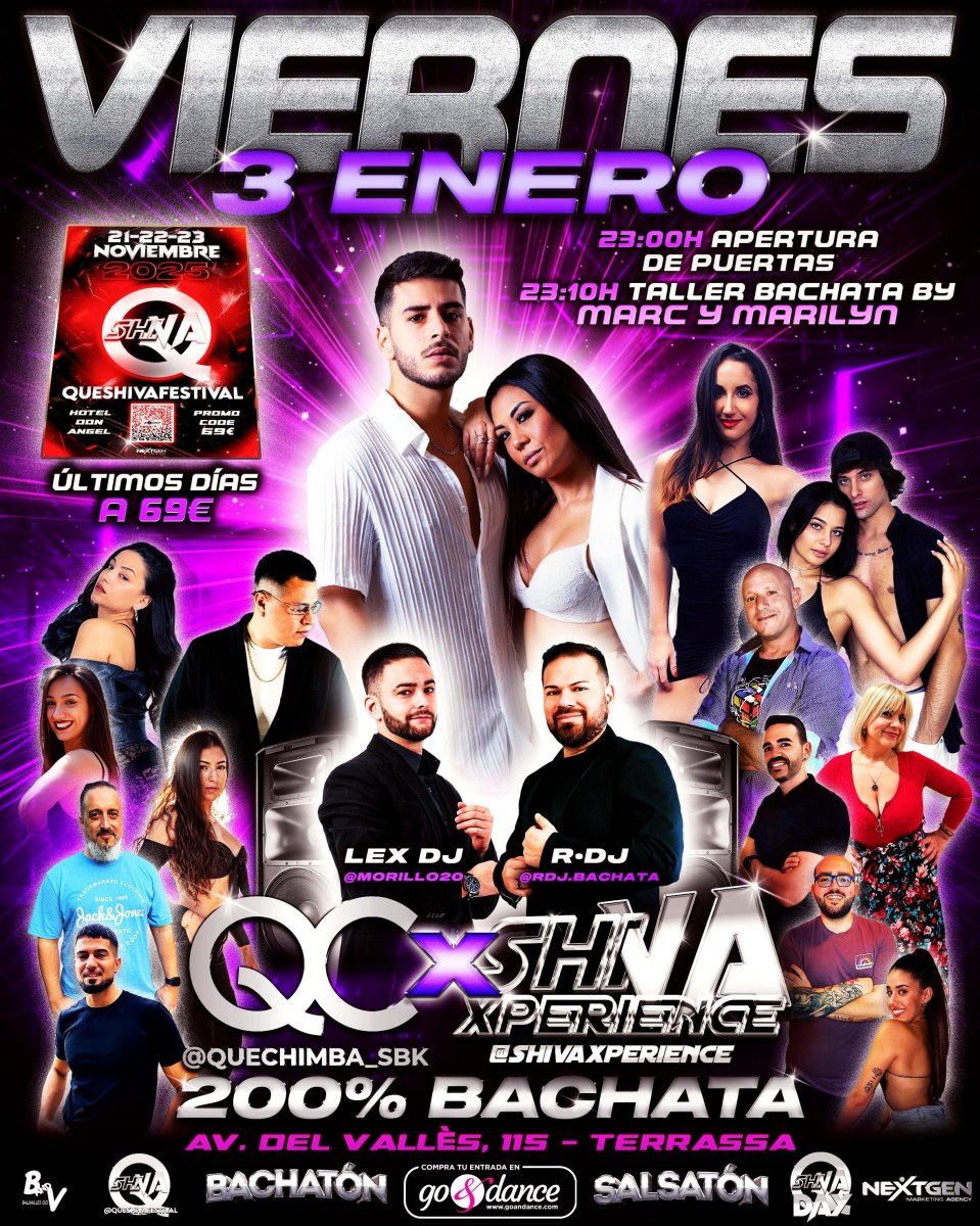 ?? TODOS LOS VIERNES ?? QC x SHIVA ??