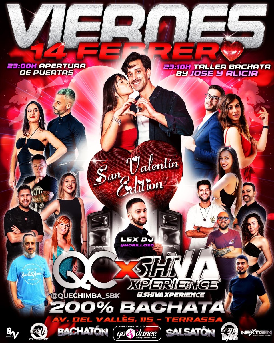 ❤️❤️ VIERNES SAN VALENTÍN EDITION ❤️❤️ QC x SHIVA ❤️❤️
