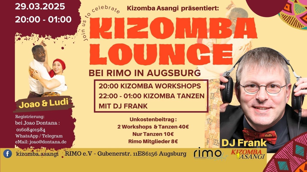 KIZOMBA LOUNGE IN AUGSBURG