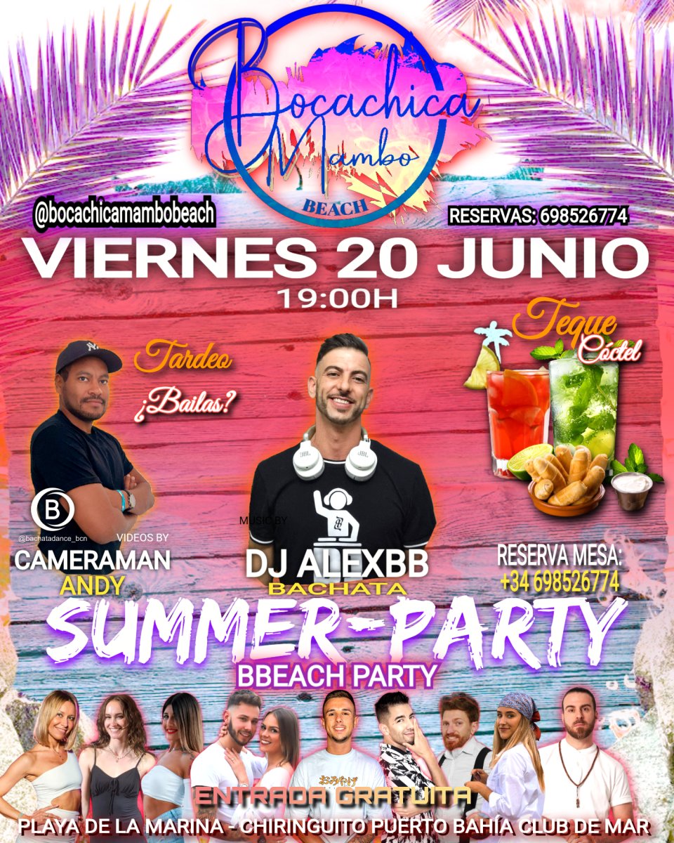 BOCACHICA MAMBO BEACH BACHATA