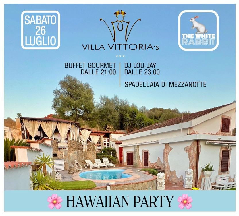 Hawaiian Party - Villa Vittoria