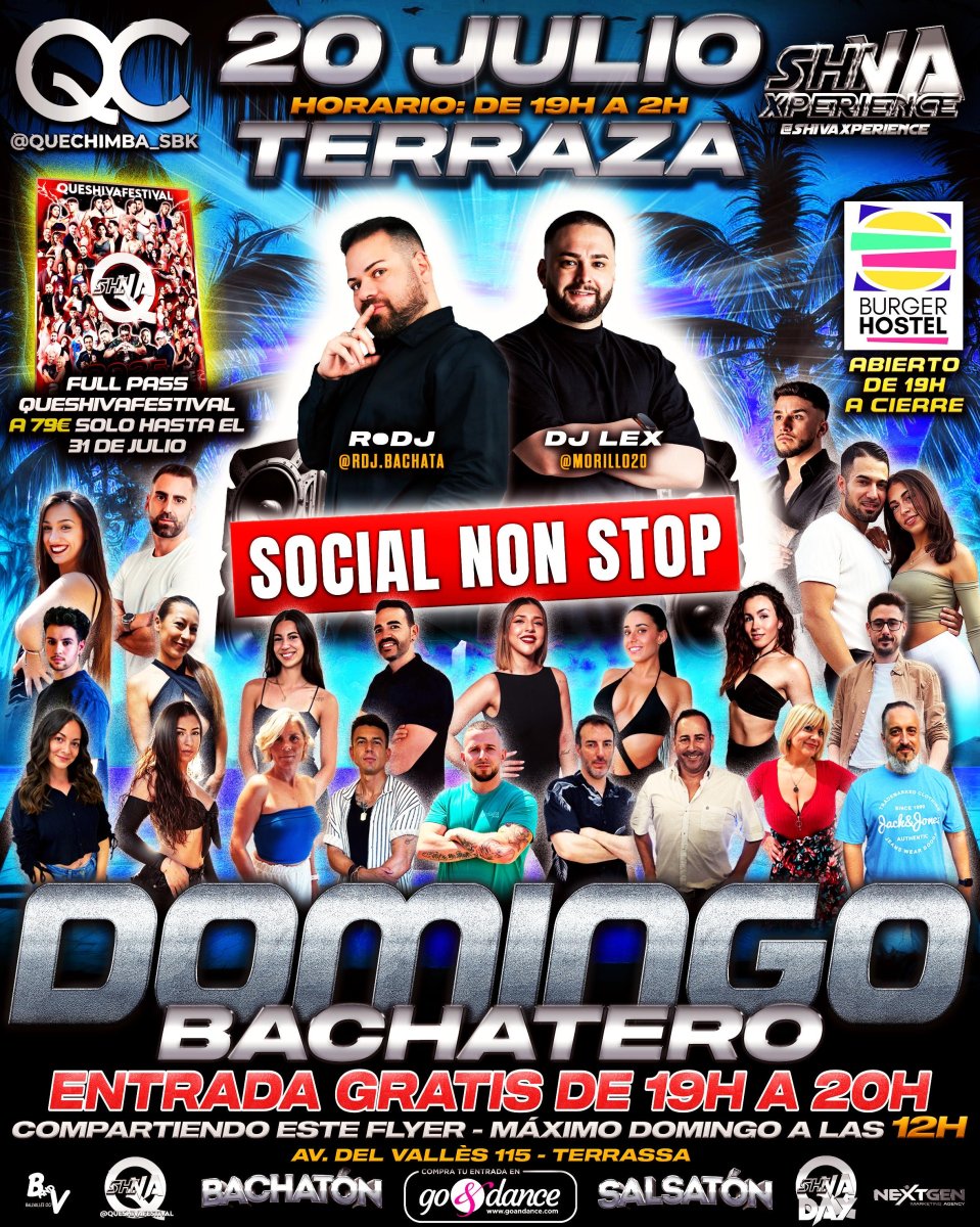 💥💥 DOMINGO BACHATERO QC x SHIVA 💥💥