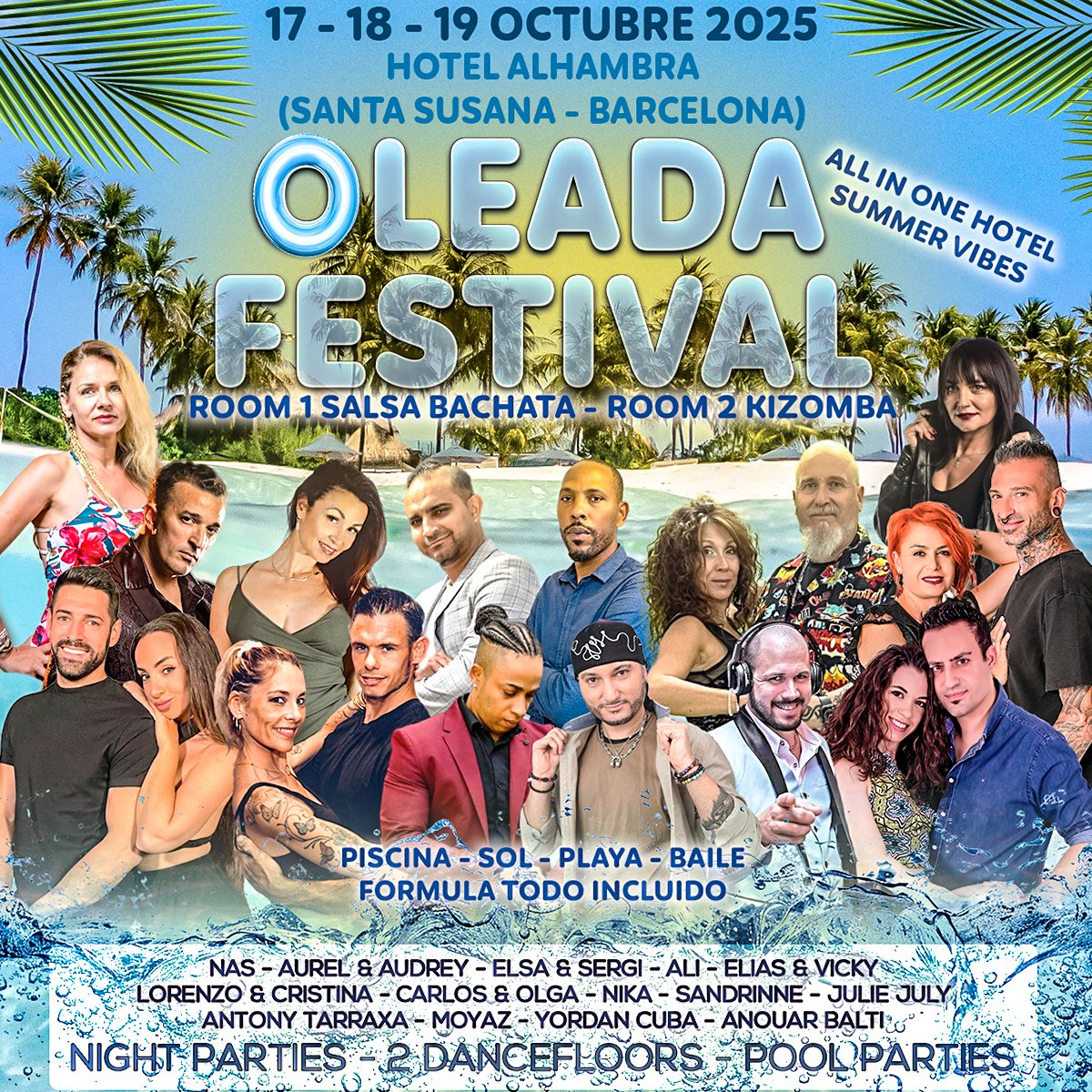 Oleada SB-K Festival (2 Salas + Pool Party)