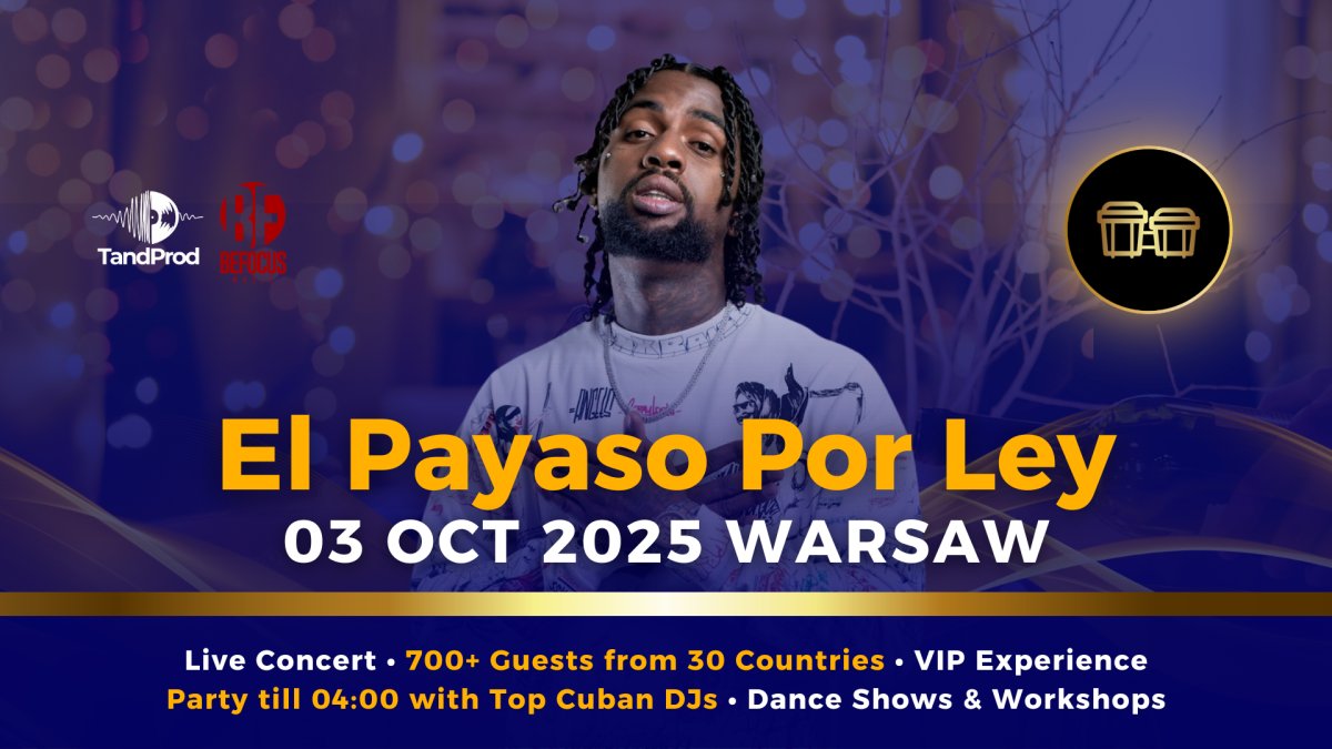 EL PAYASO x LEY LIVE in WARSAW • AloCubano Festival