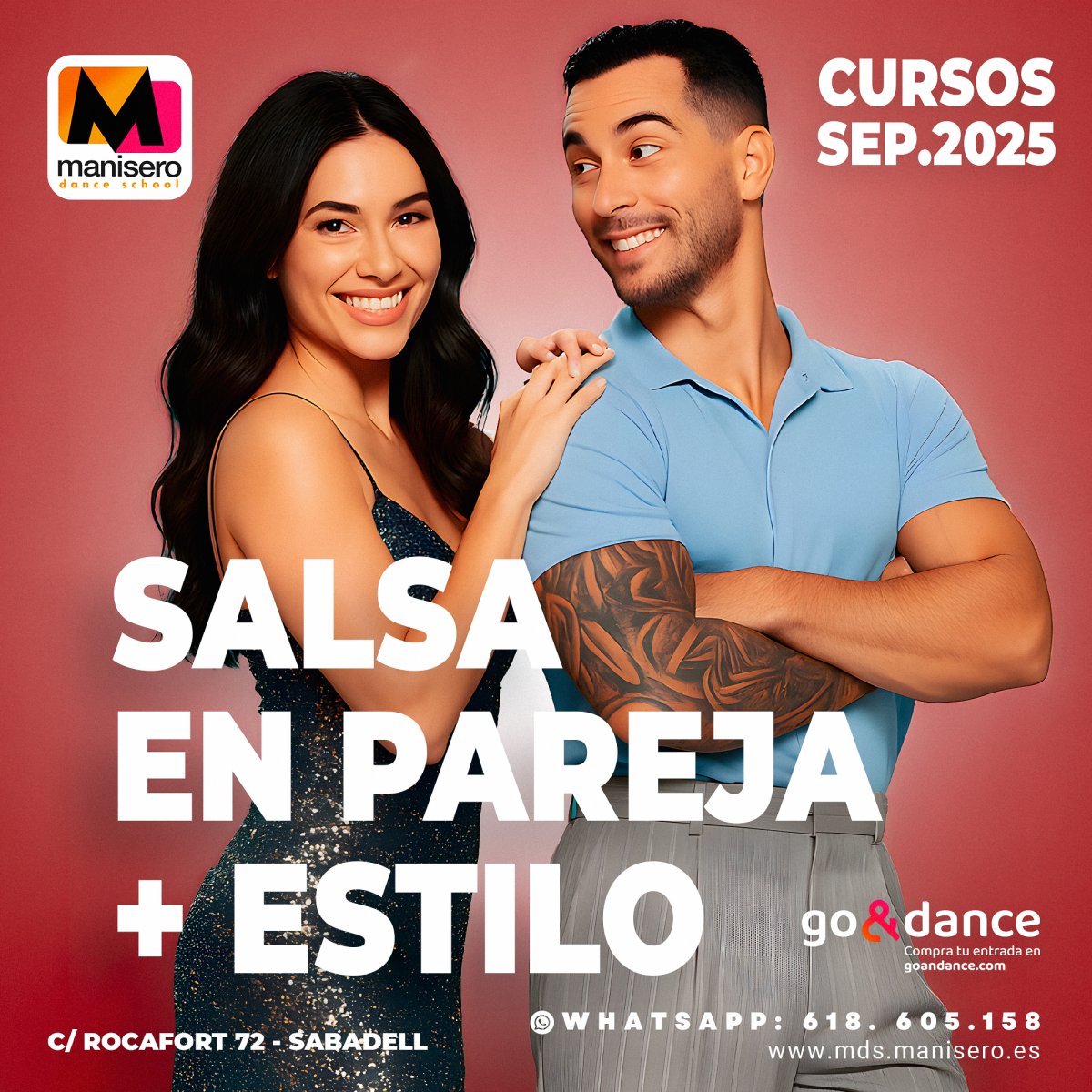 SALSA EN PAREJA + ESTILO (Sabadell/Mataró)