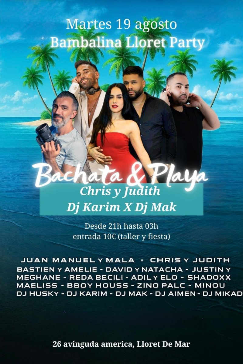 Bambalina Lloret Bachata Party