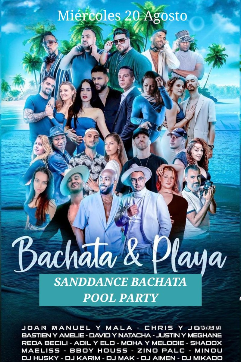 Sanddance Bachata Social Pool Party