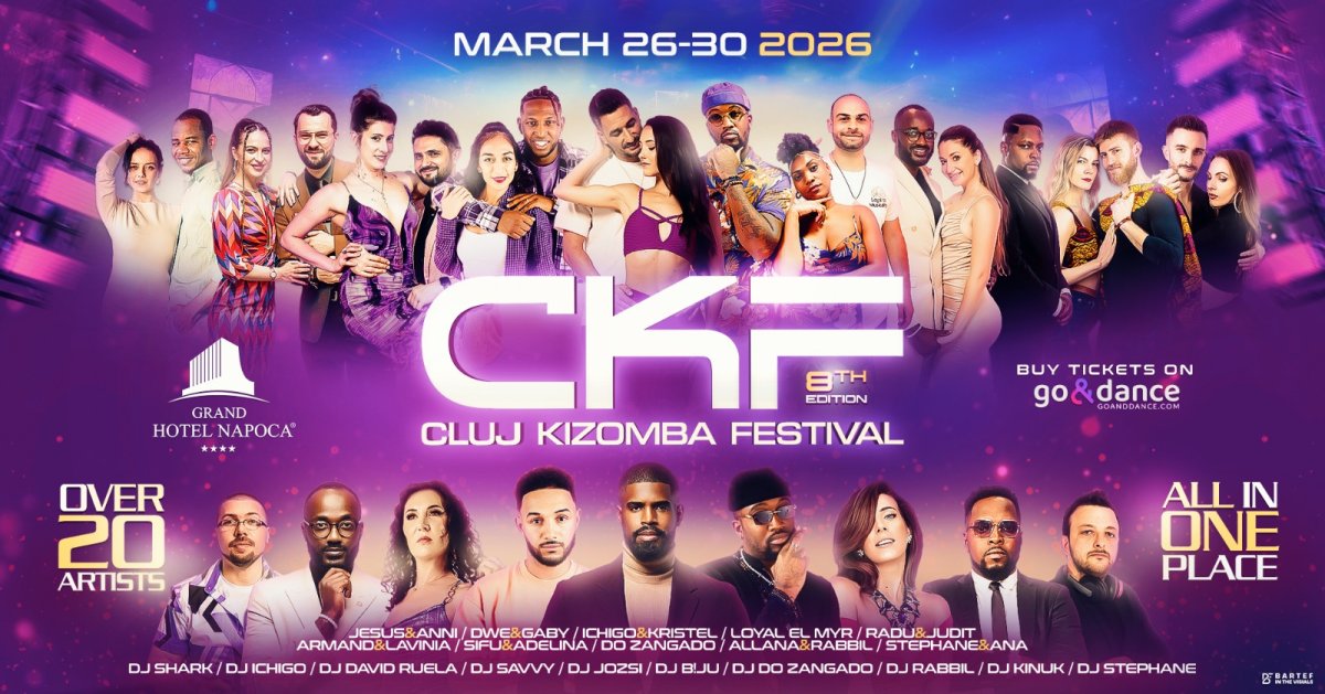 Cluj Kizomba Festival 2026 (8th edition)