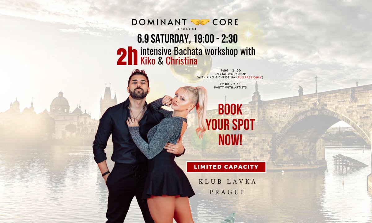 Intensive Sensual Bachata Day with Kiko & Christina 2025 in Prague