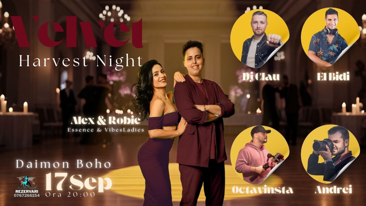 ✨ Velvet Harvest Night – Latin Dance Experience ✨