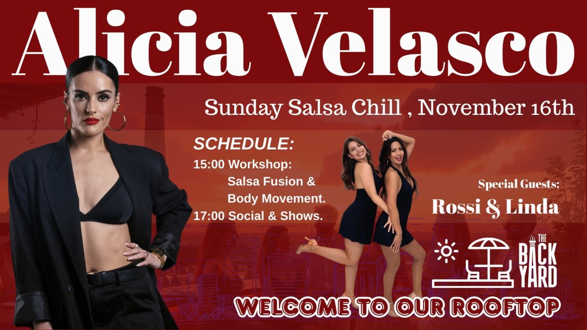 The Backyard Sunday Salsa Chill -Alicia Velasco-