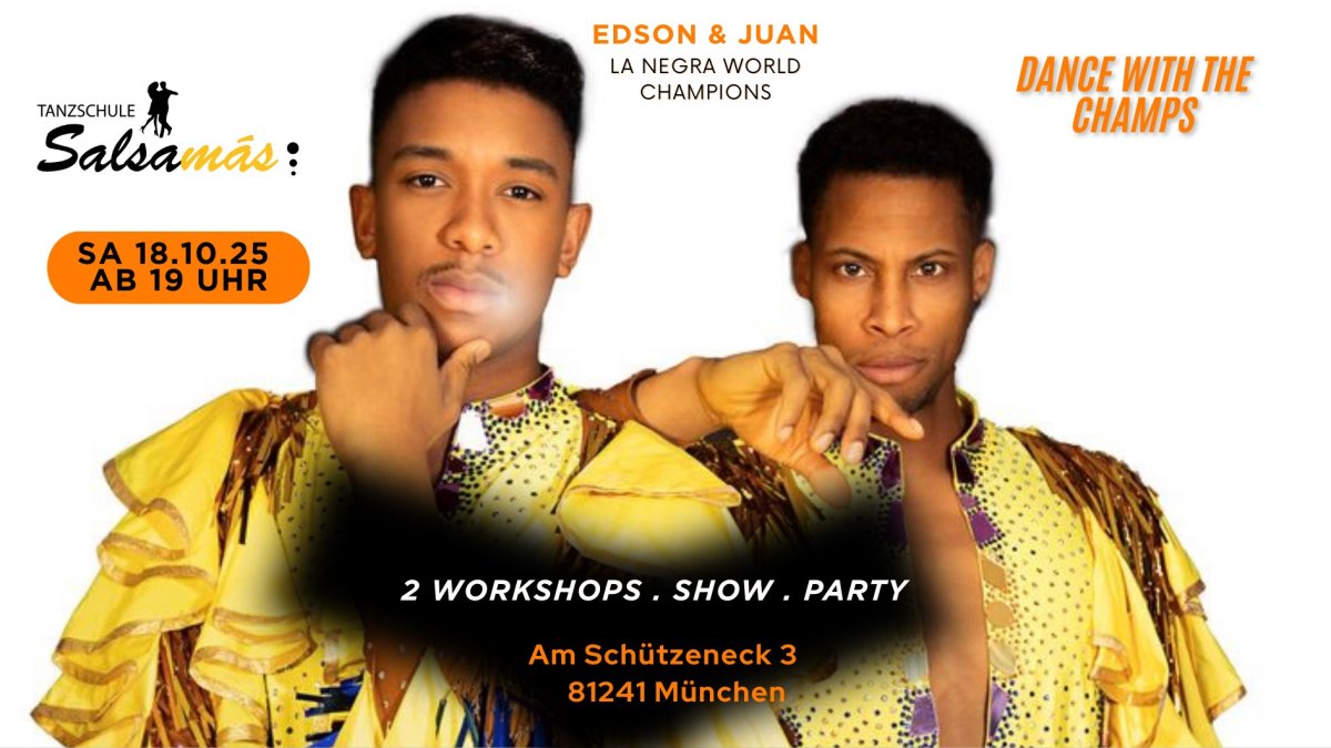 Salsamás Social - Dance with the Champs