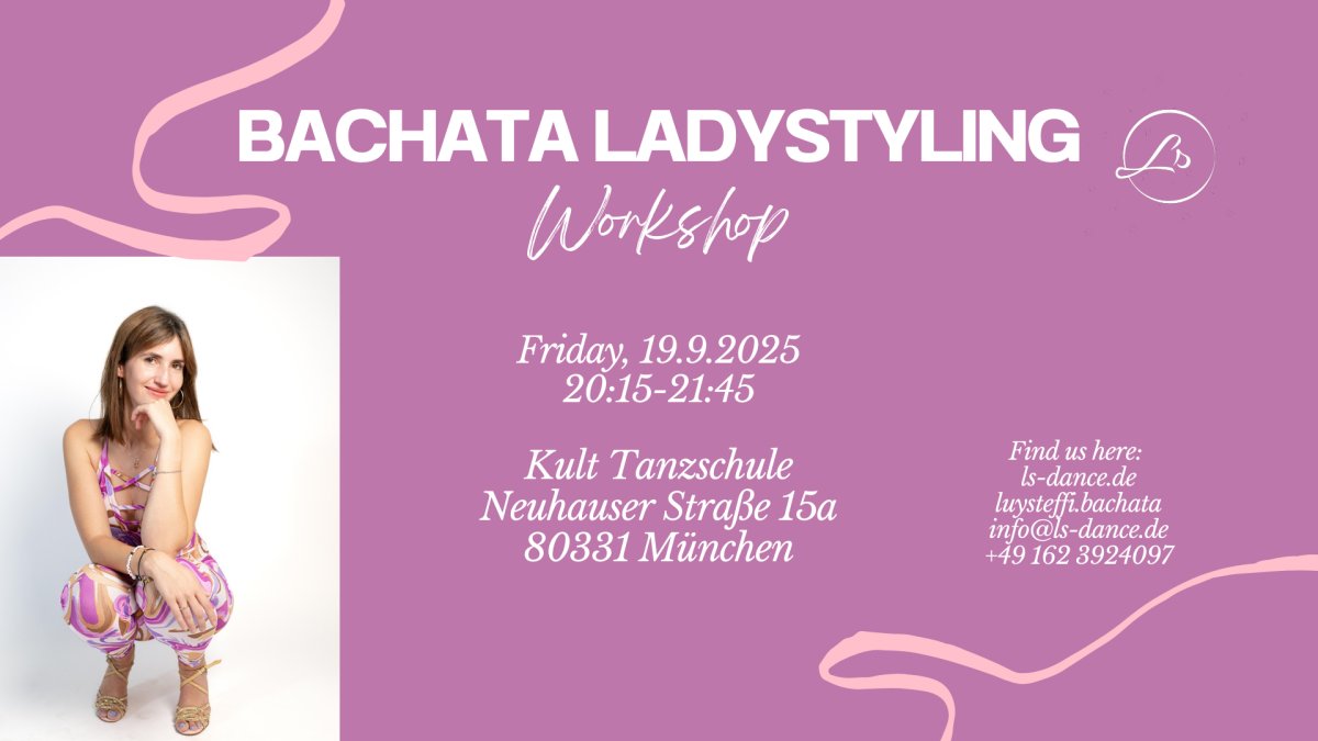 Bachata Ladystyling Workshop September - Open Level