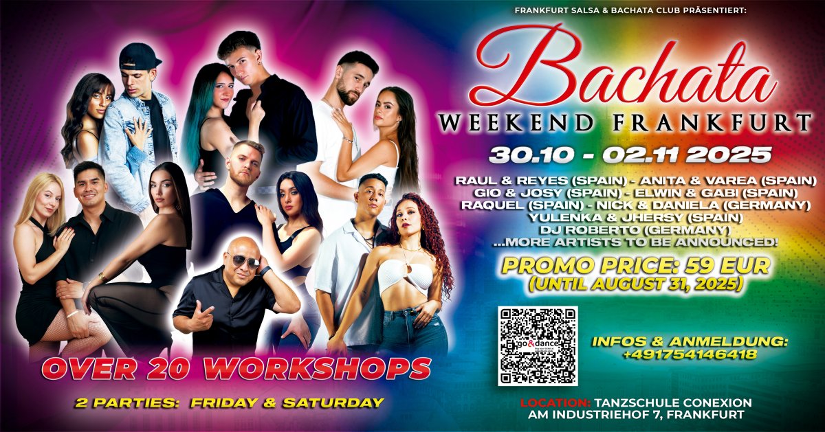 Bachata Weekend Frankfurt – Winter Edition 2025