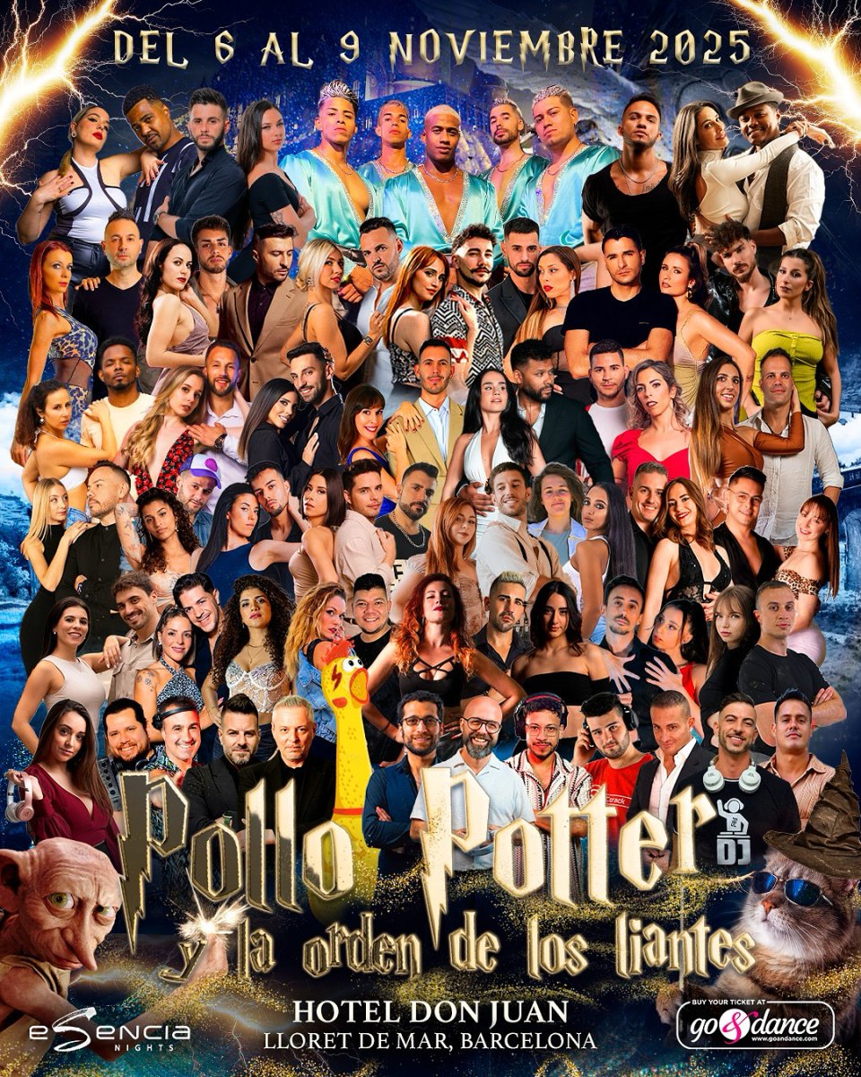 Liada 8.0 Pollo Potter y la orden de los liantes