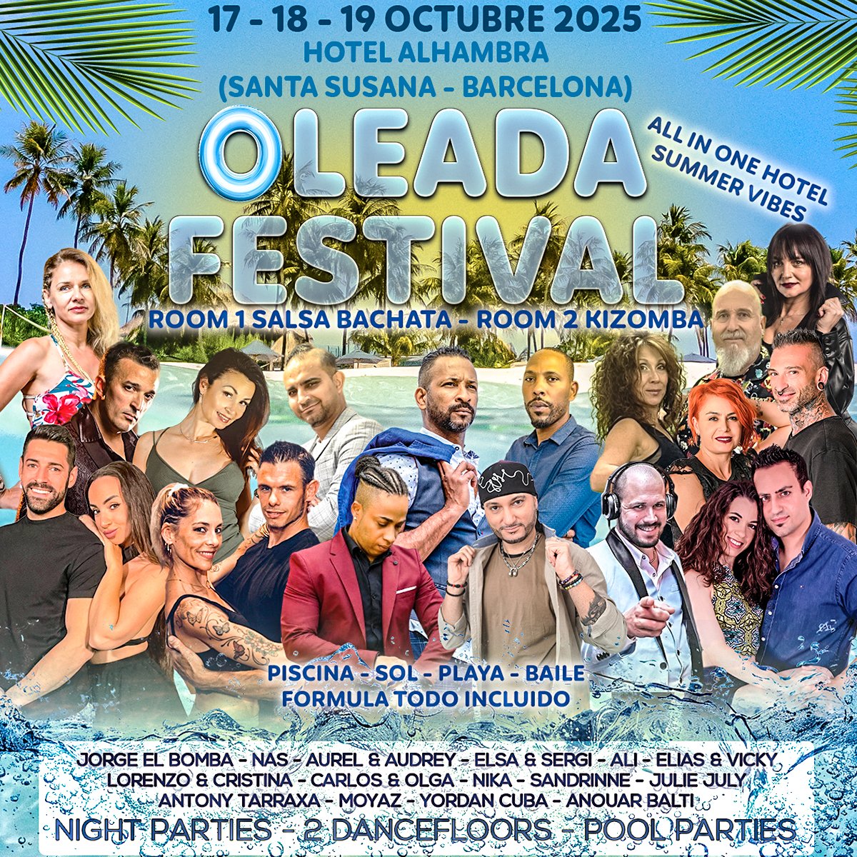 Oleada SB-K Festival (2 Salas + Pool Party)