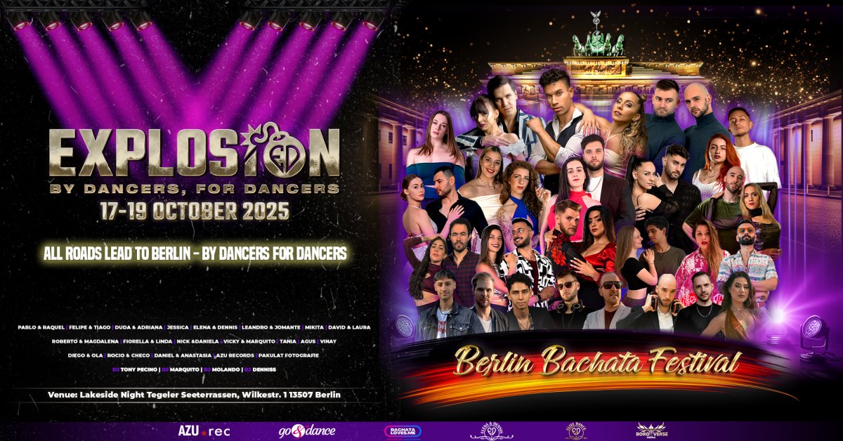 EXPLOSION Berlin Bachata Festival 2025 #3 Edition 