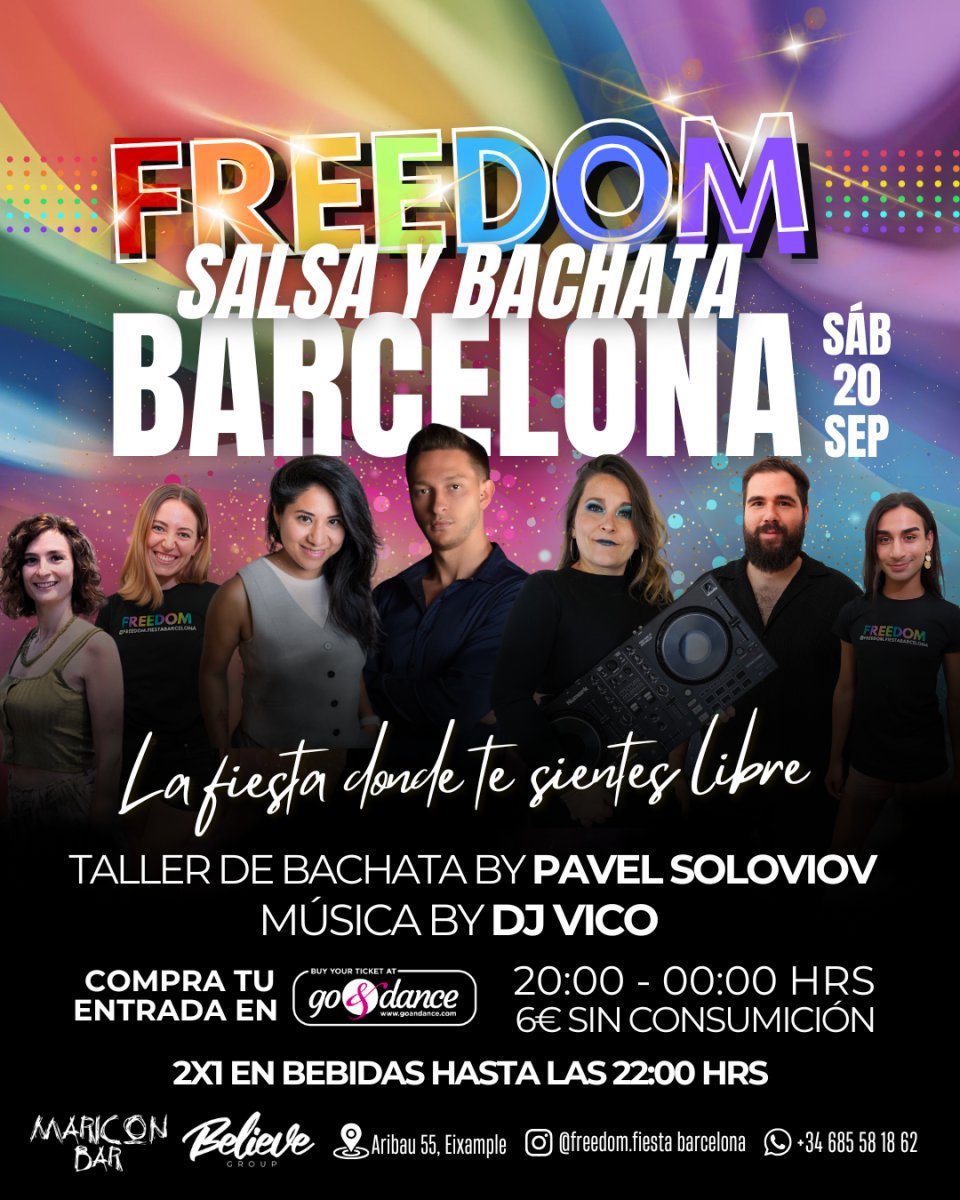 Freedom salsa y bachata 