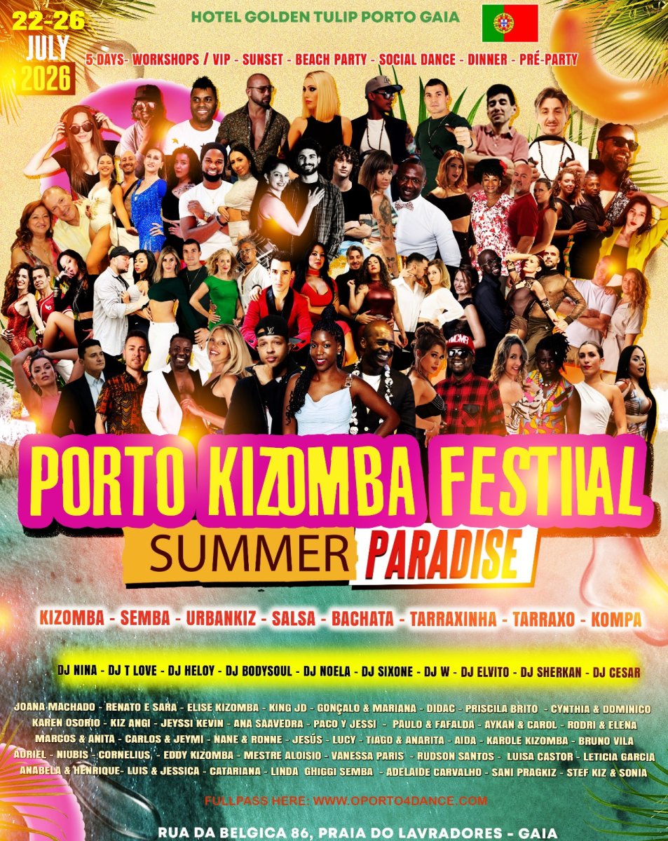 PORTO KIZOMBA FESTIVAL - SUMMER PARADISE