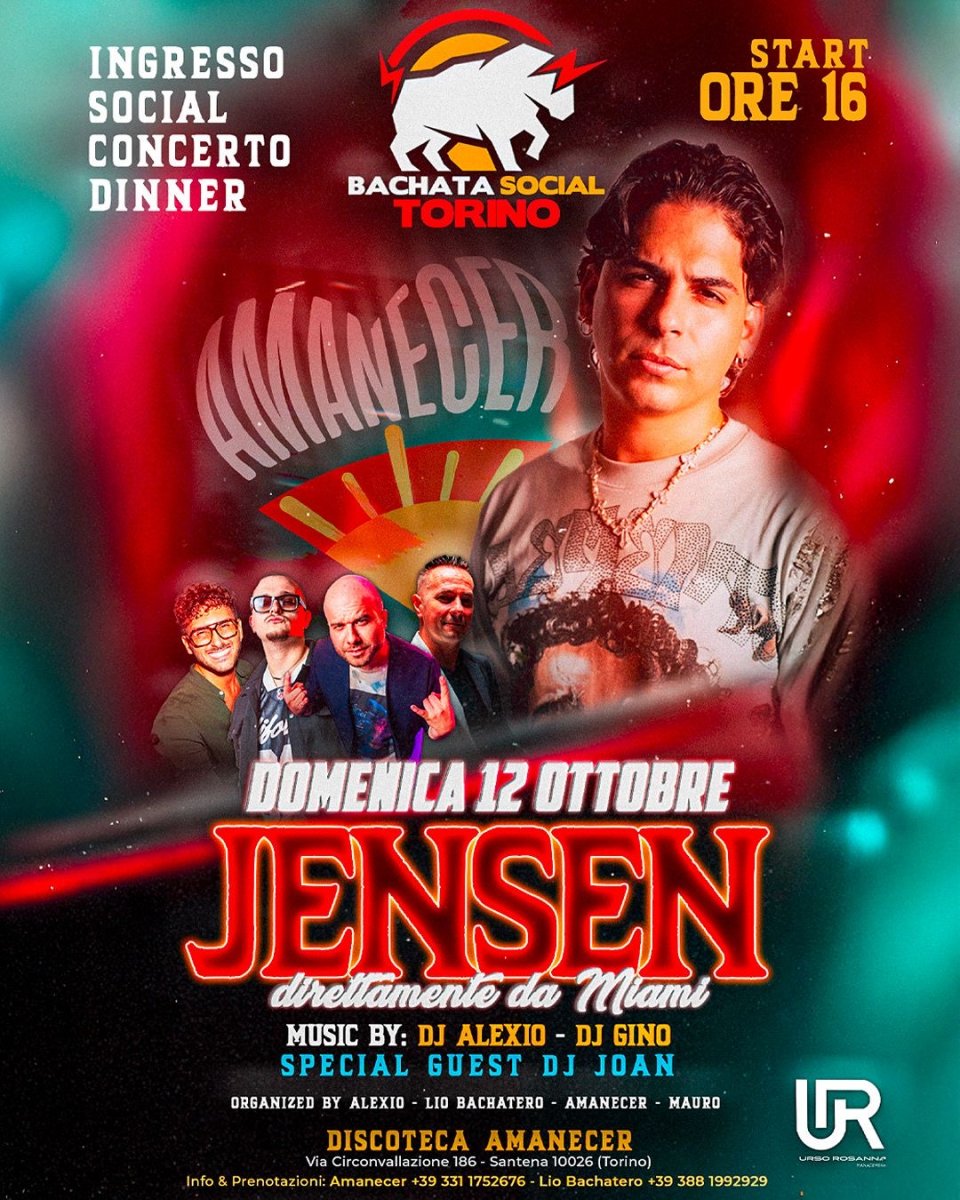 12 OTTOBRE BACHATA SOCIAL TORINO