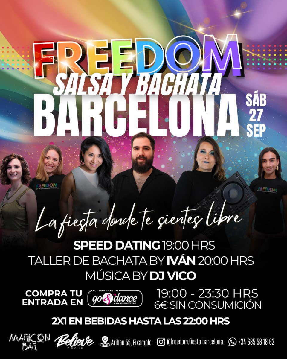 Freedom salsa y bachata 