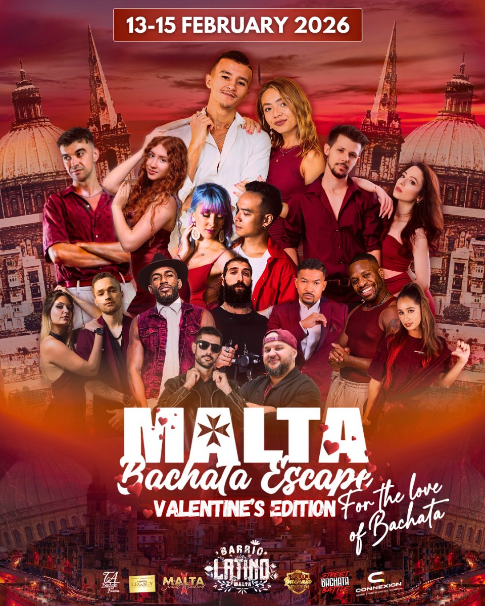 Malta Bachata Escape 2026:  For the Love of Bachata